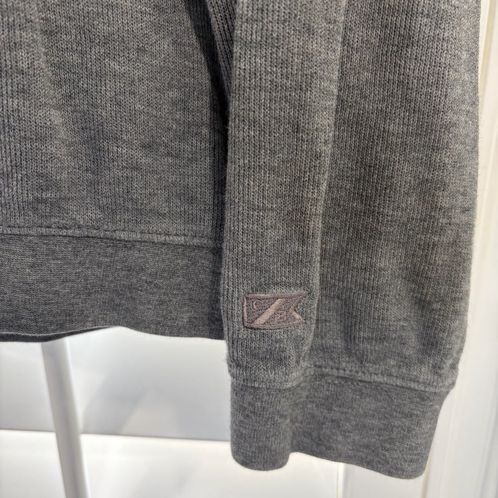 Cutter & Buck Gray Quarter-Zip Pullover Sweater (XL) - Picture 4 of 8